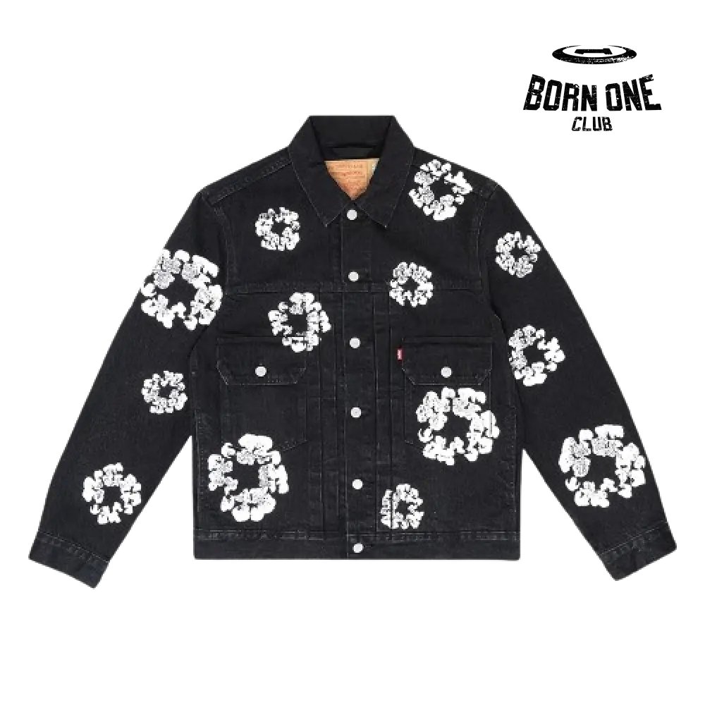 Jacket x Levi's Black Jeans