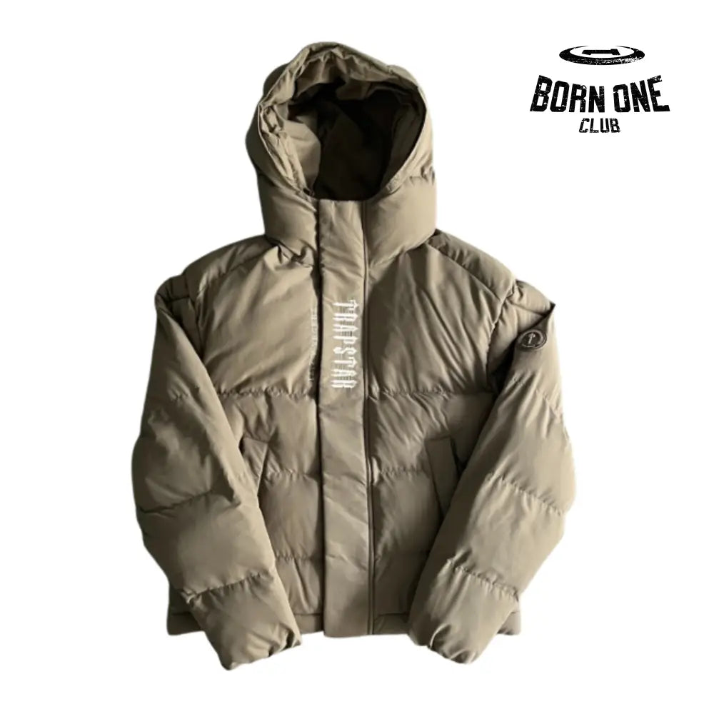 Jacket Decoded Hooded Puffer 2.0 Brindle