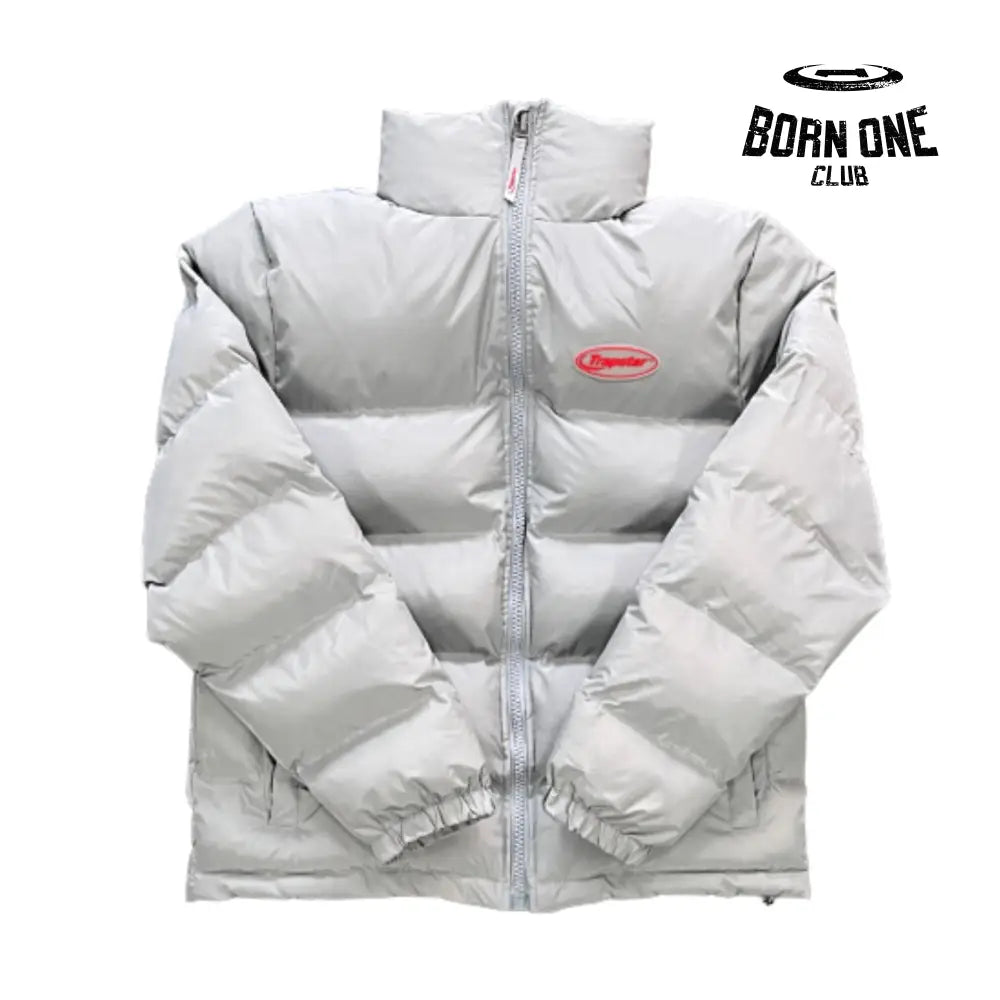 Jacket Light Grey & Red Hyperdrive 2.0 Bomber