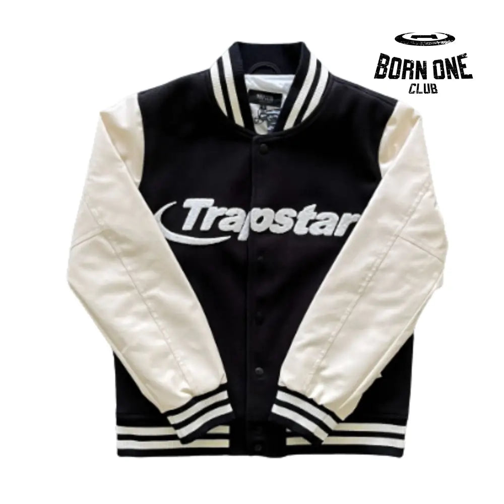 Jacket Synthetic Leather Varsity