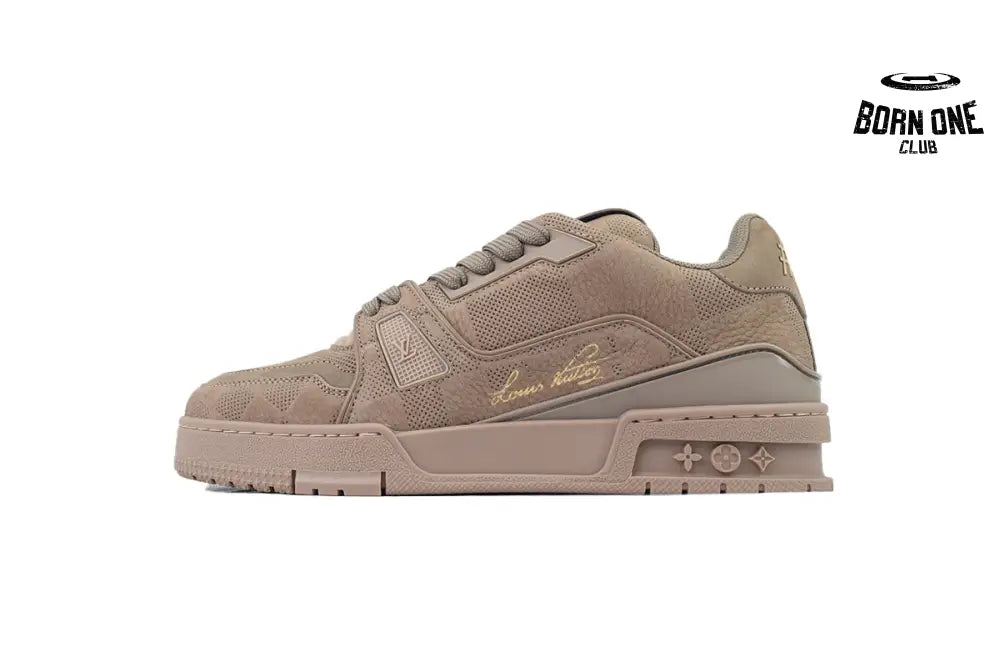 Trainer Brown Small Embossing