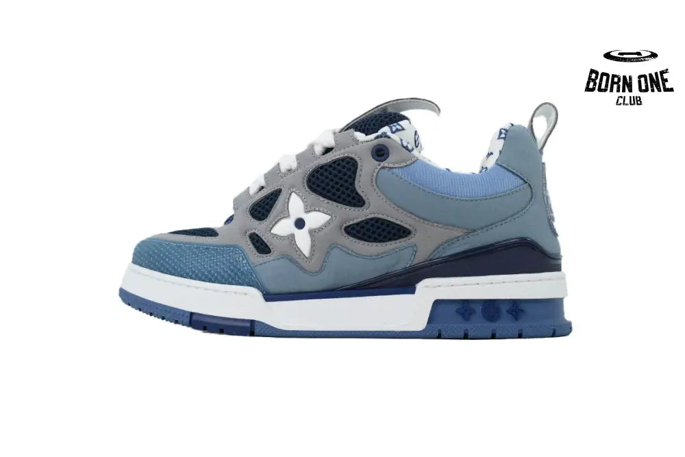 Skate Sneaker Slate Blue