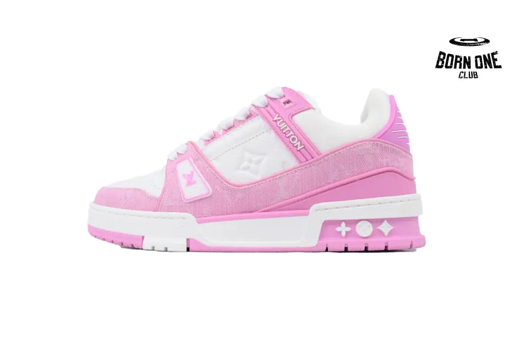 Pink White Cowboy Trainer