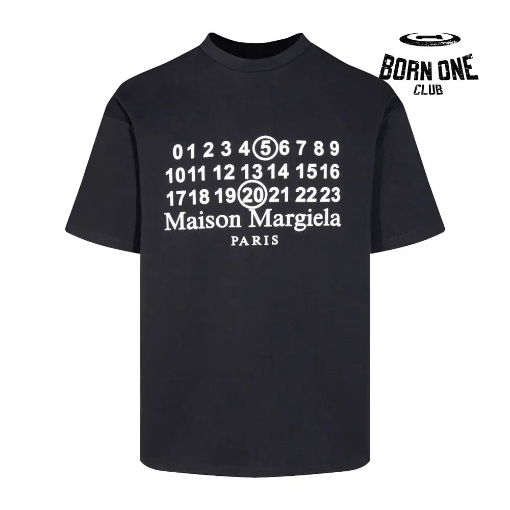 number logo T-shirt T-shirt