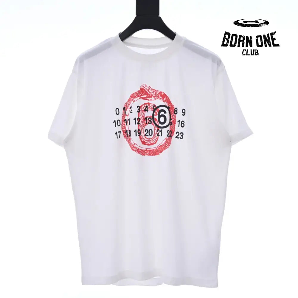 MM6 Year of the Snake in White T-Shirt
