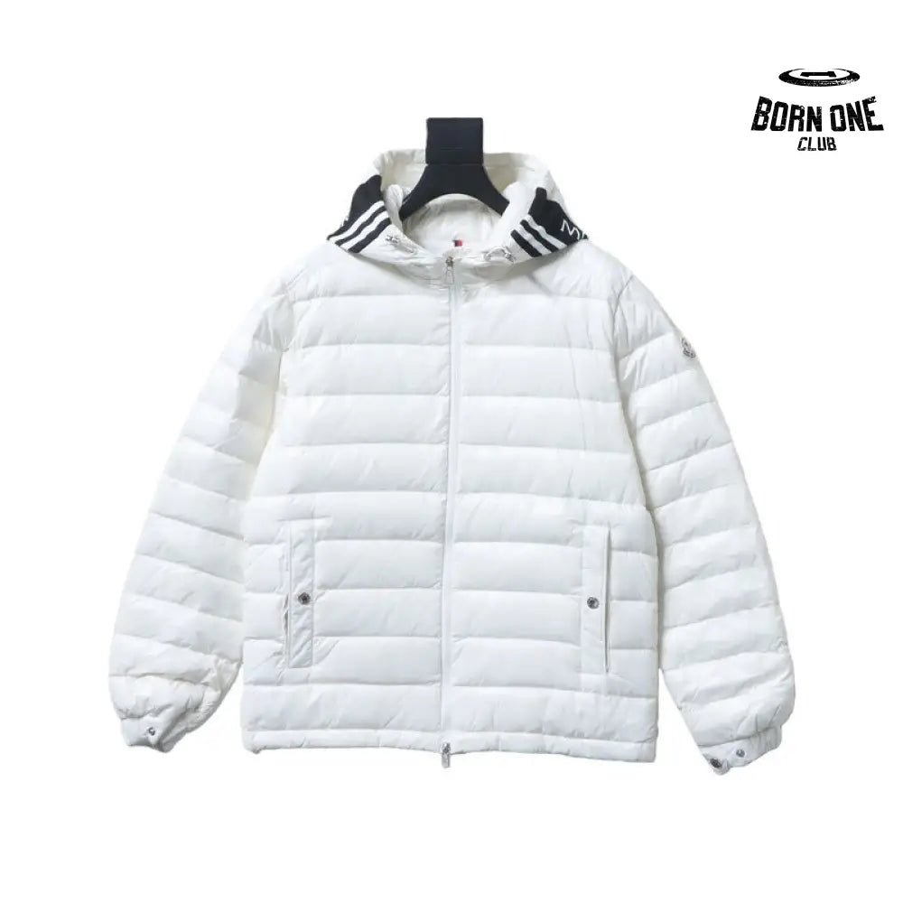 ‘Year of the Dragon Limited Edition’ Zip-Up Hooded Down Jacket in White