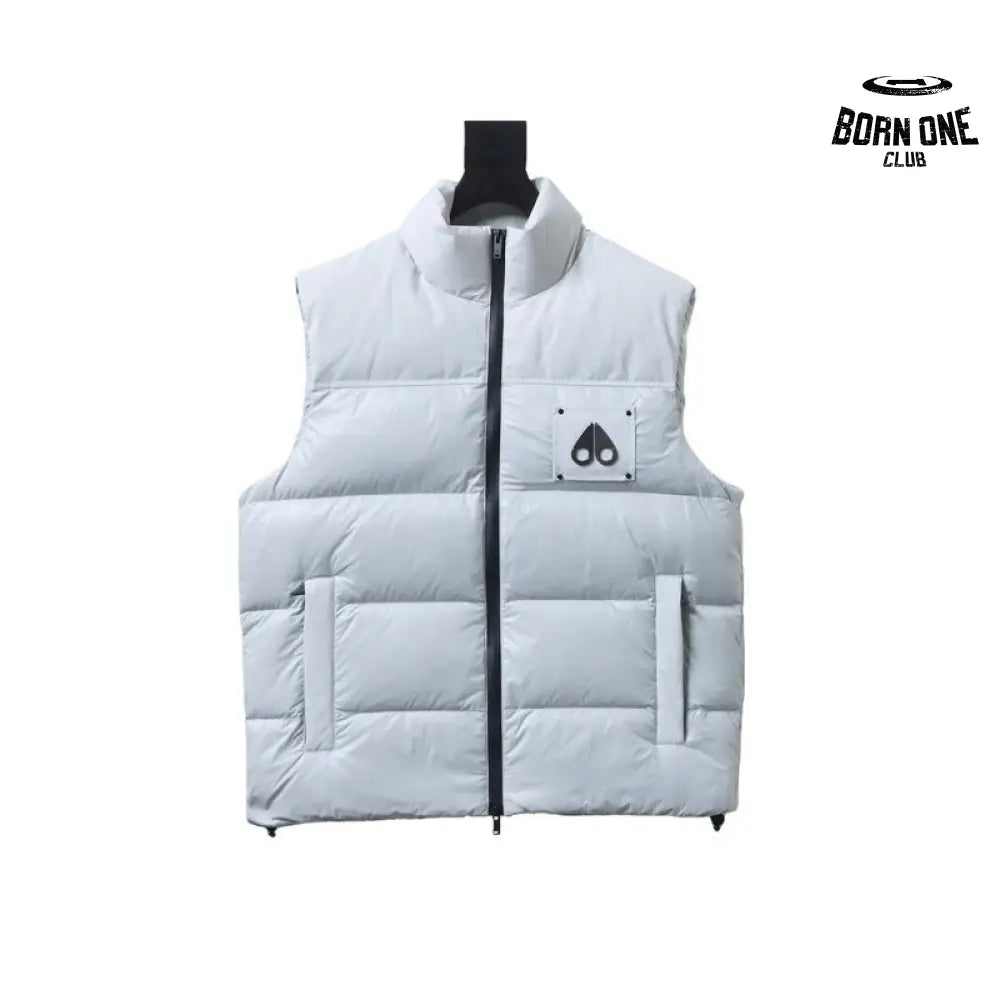 Glossy Down Vest White