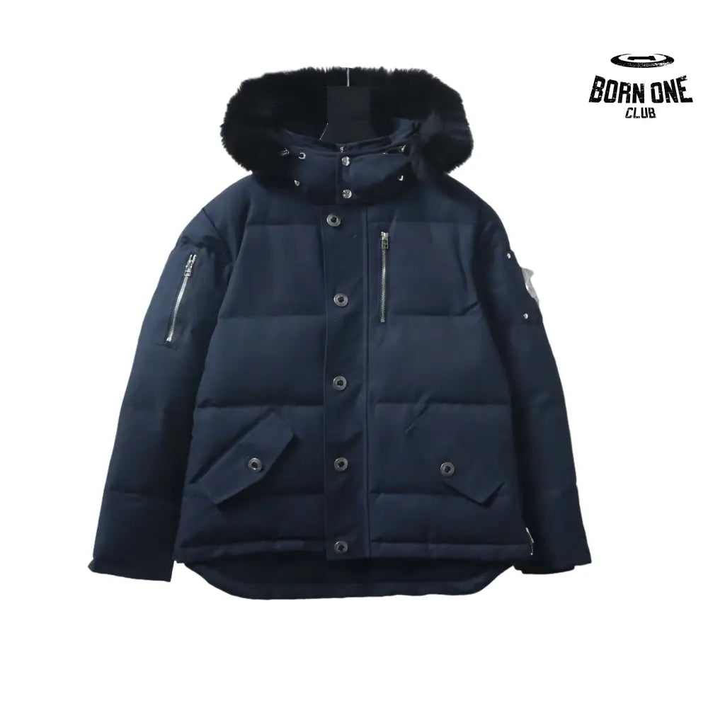 Shearling 3Q Jacket Dark Blue