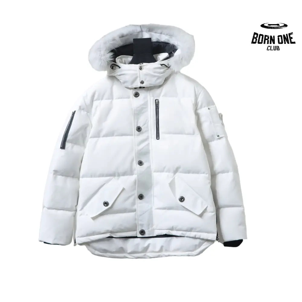 Shearling 3Q Jacket White