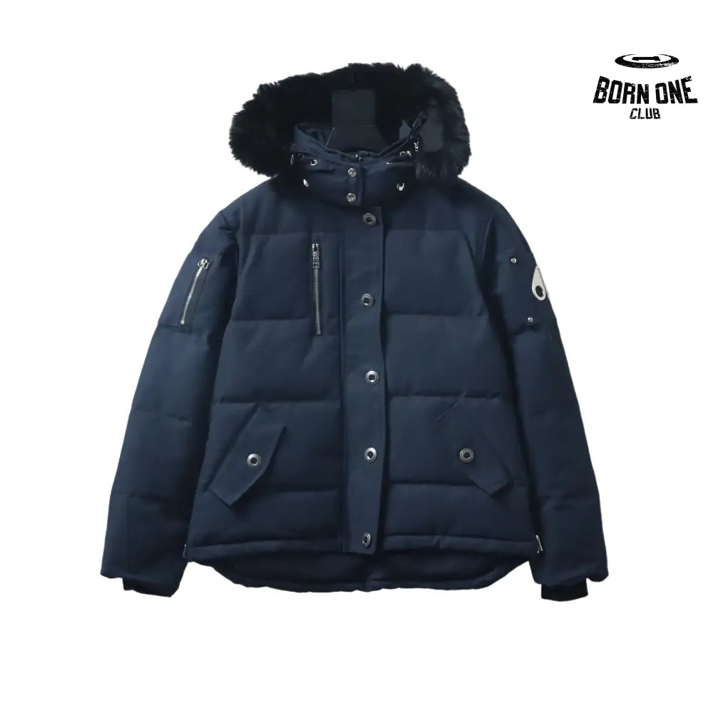 Shearling 3Q Jacket Dark Blue