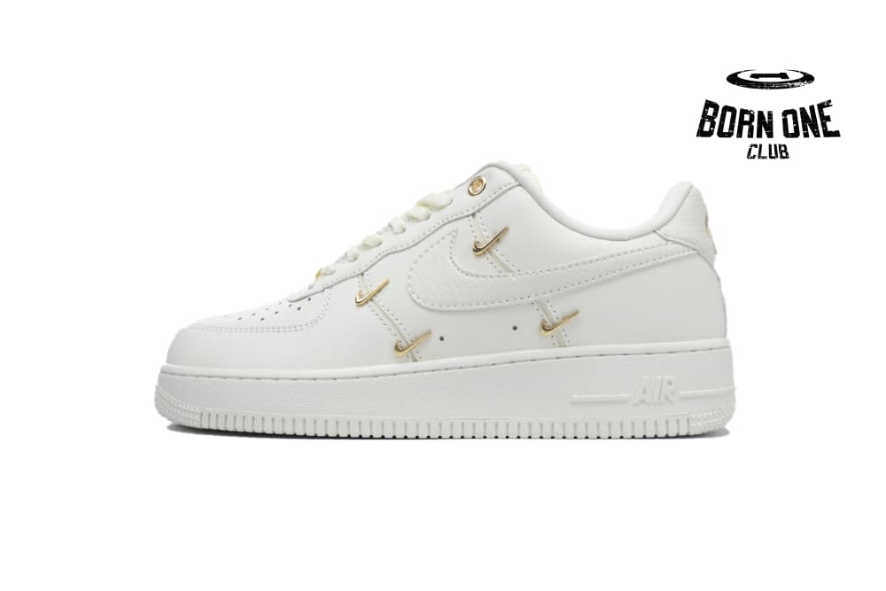 Force 1 '07 LX CN Sail Gold Mini Swooshes FV3654-111
