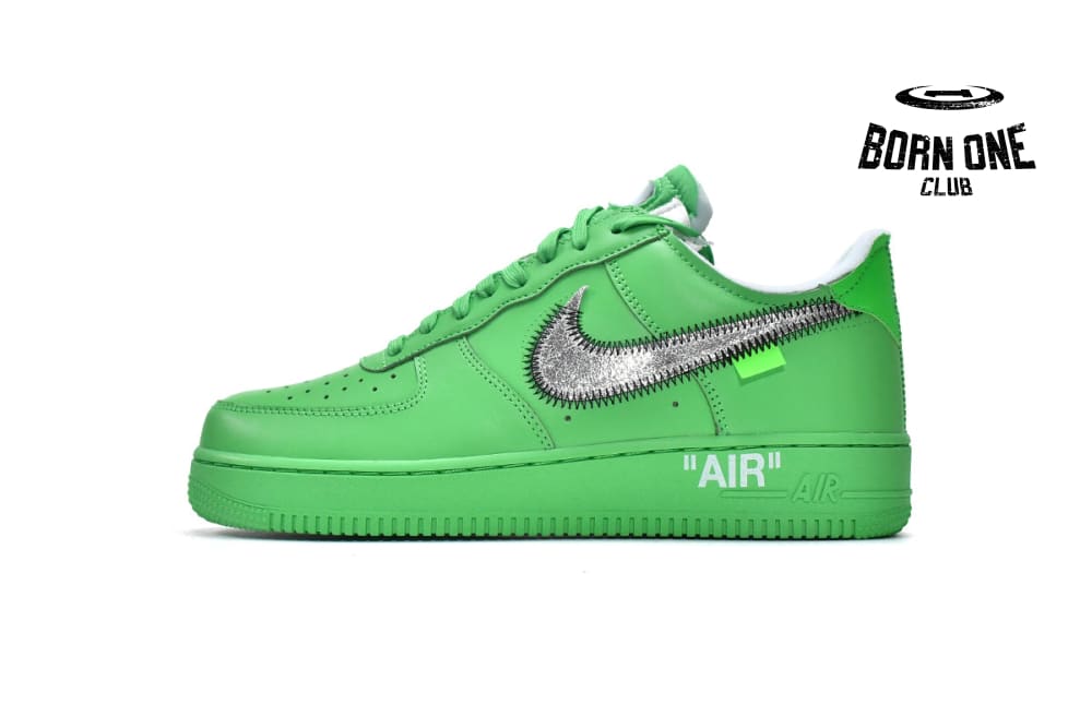 Force 1 Low Off-White Light Green Spark DX1419-300