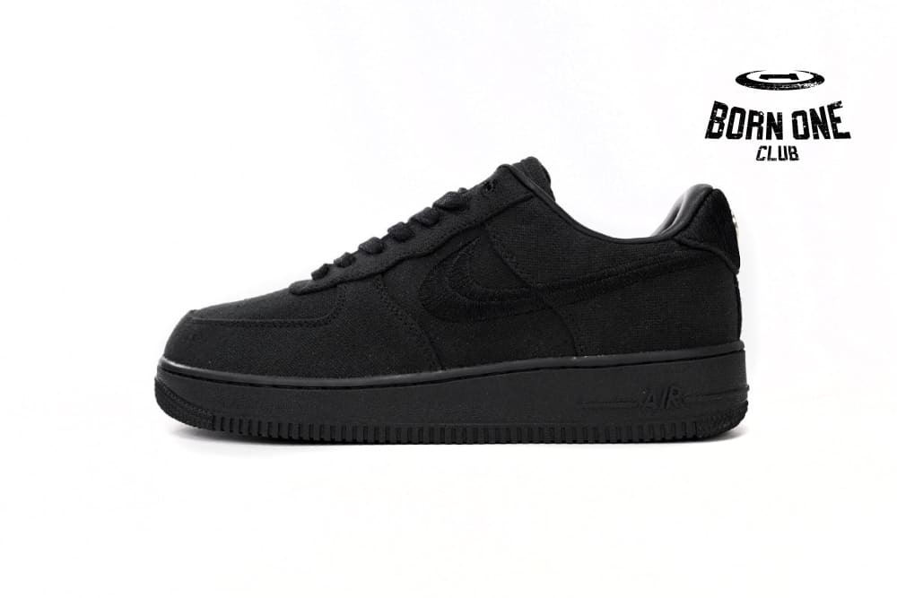Force 1 Low Stussy Black CZ9084-001