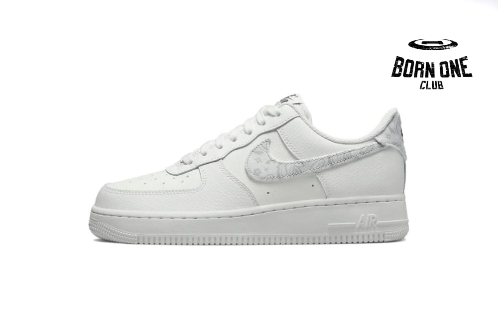 Force 1 Low White Paisley DJ9942-100