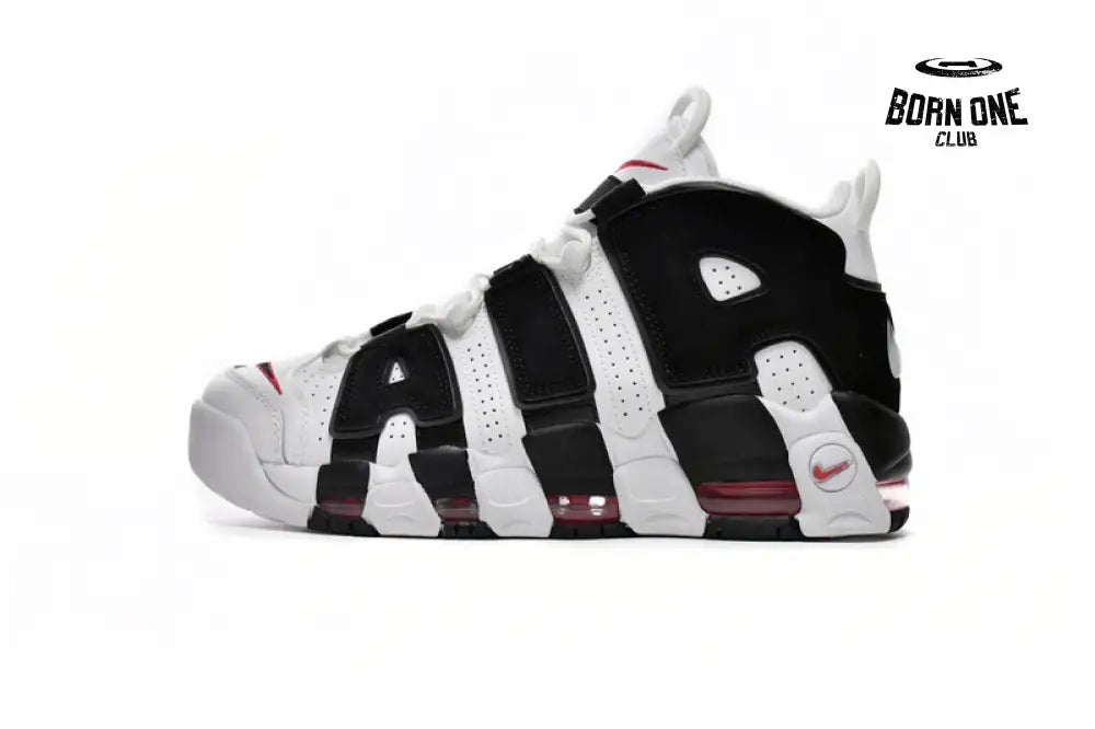 Air More Uptempo Black and White Panda