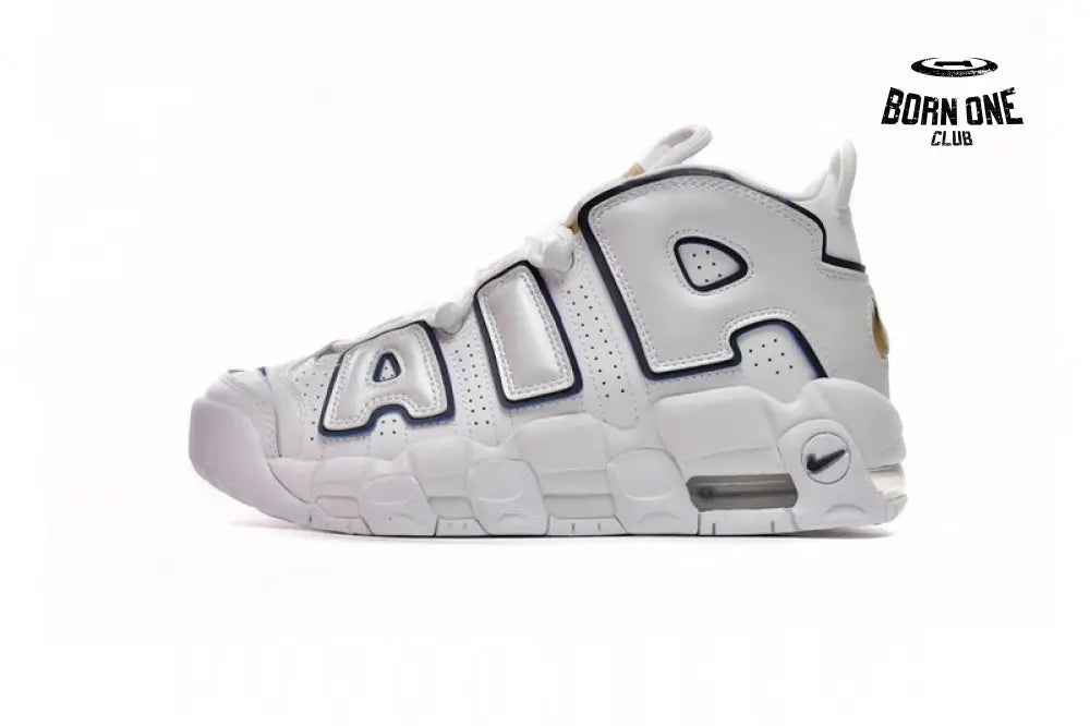 Air More Uptempo White GoldenTongue