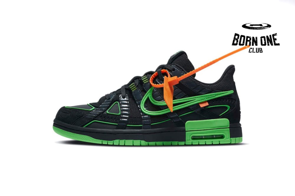 Nike Air Rubber Low Off-White Green Strike CU6015-001