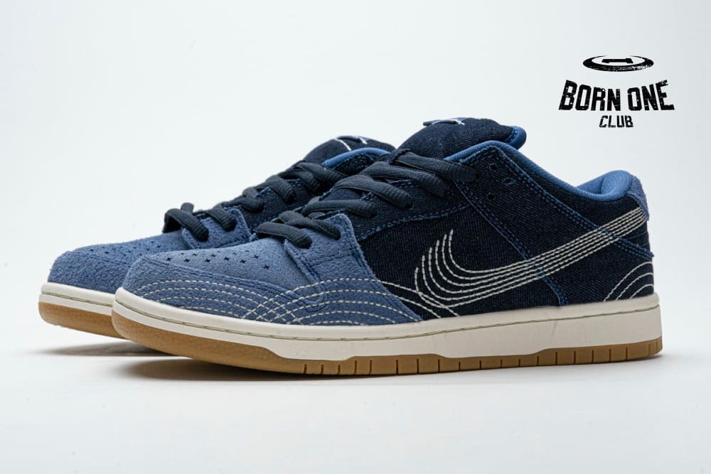 Nike SB Low Denim Sashiko CV0316-400