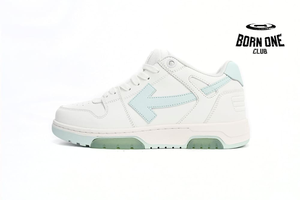 Out Of Office OOO Low Tops White Mint OWIA259C99LEA0030151