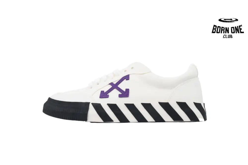 Vulc Low White Purple