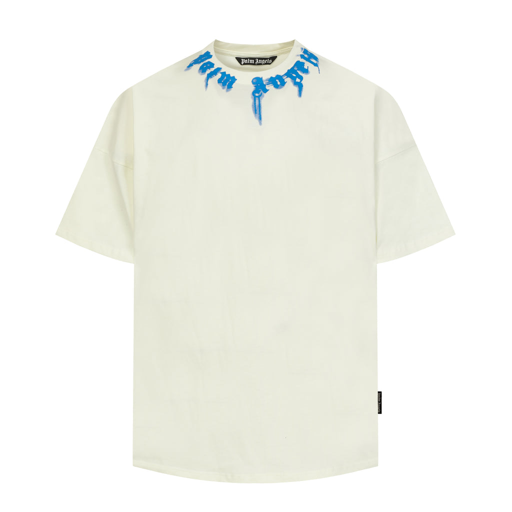 Palm Angels  # 2347 white&blue