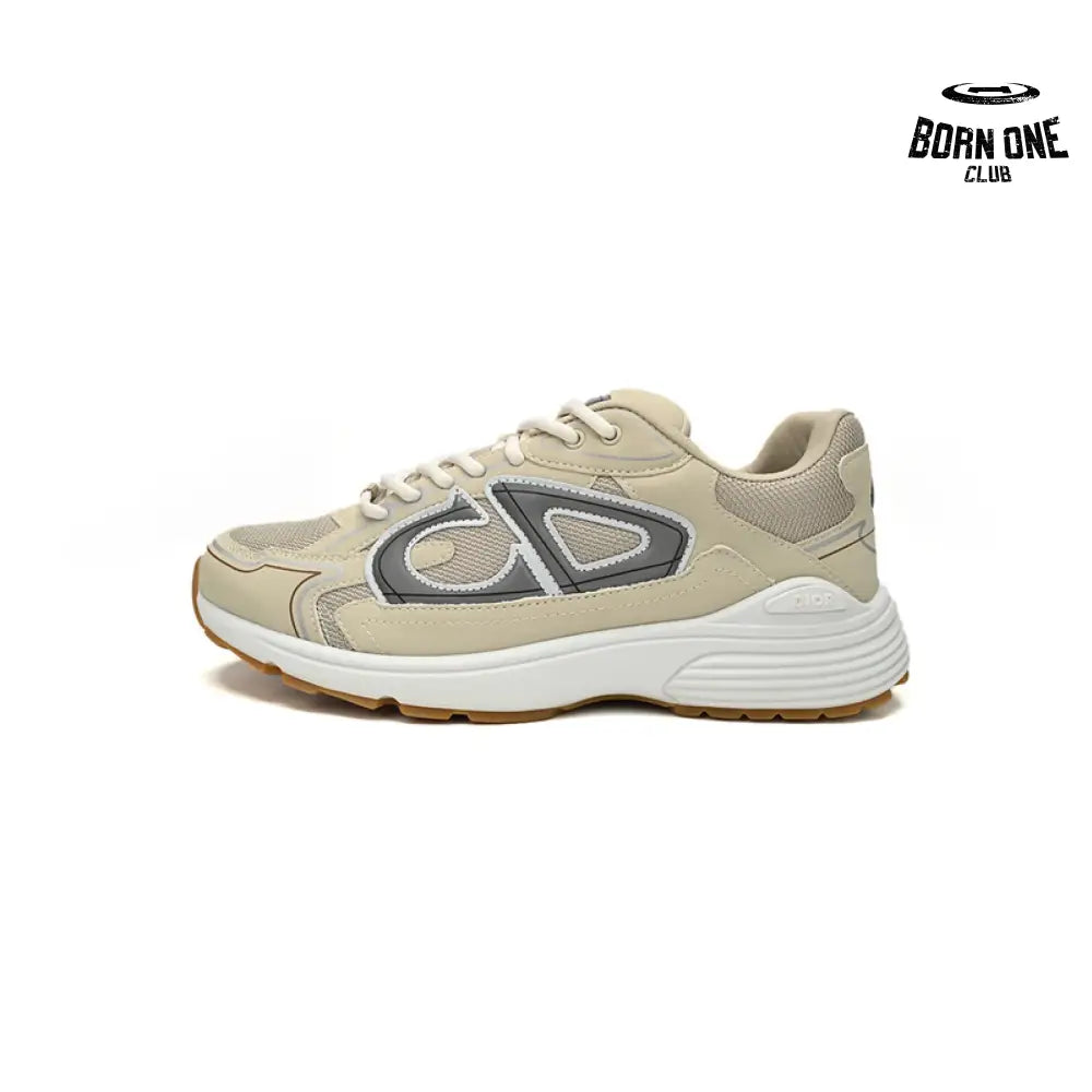 Light Grey 'B30' Sneakers Cream 3SN279ZND-H161