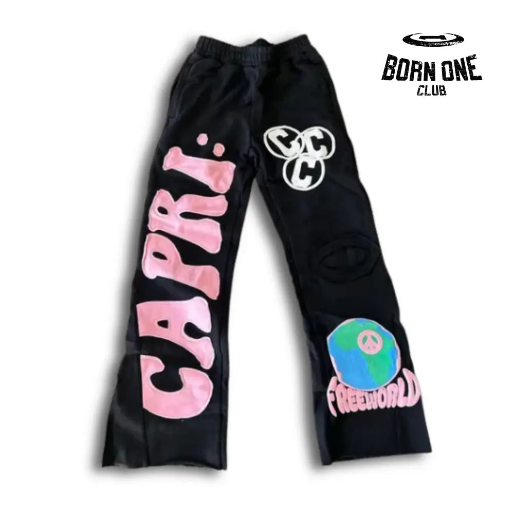 Capri X Hellstar Flare Sweatpants