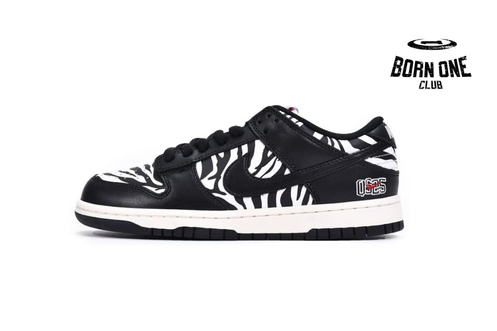 Quartersnacks x Nike SB Dunk Low Zebra DM3510-001