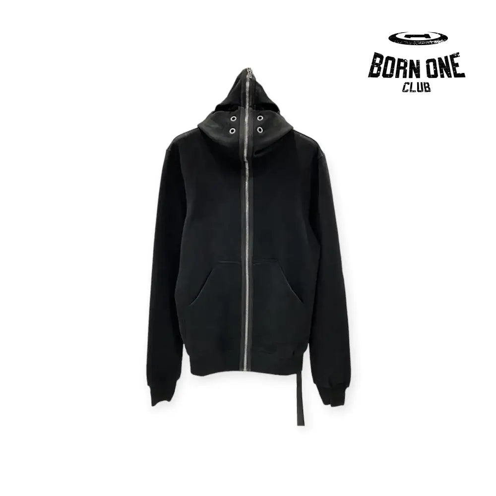 DRKSHDW Four Ring Hoodie in Black Hoodie Hoodie Full Zip