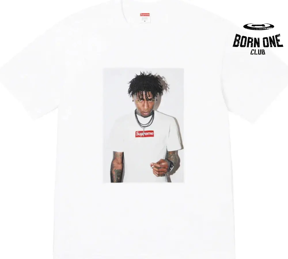 T-Shirt NBA Youngboy White