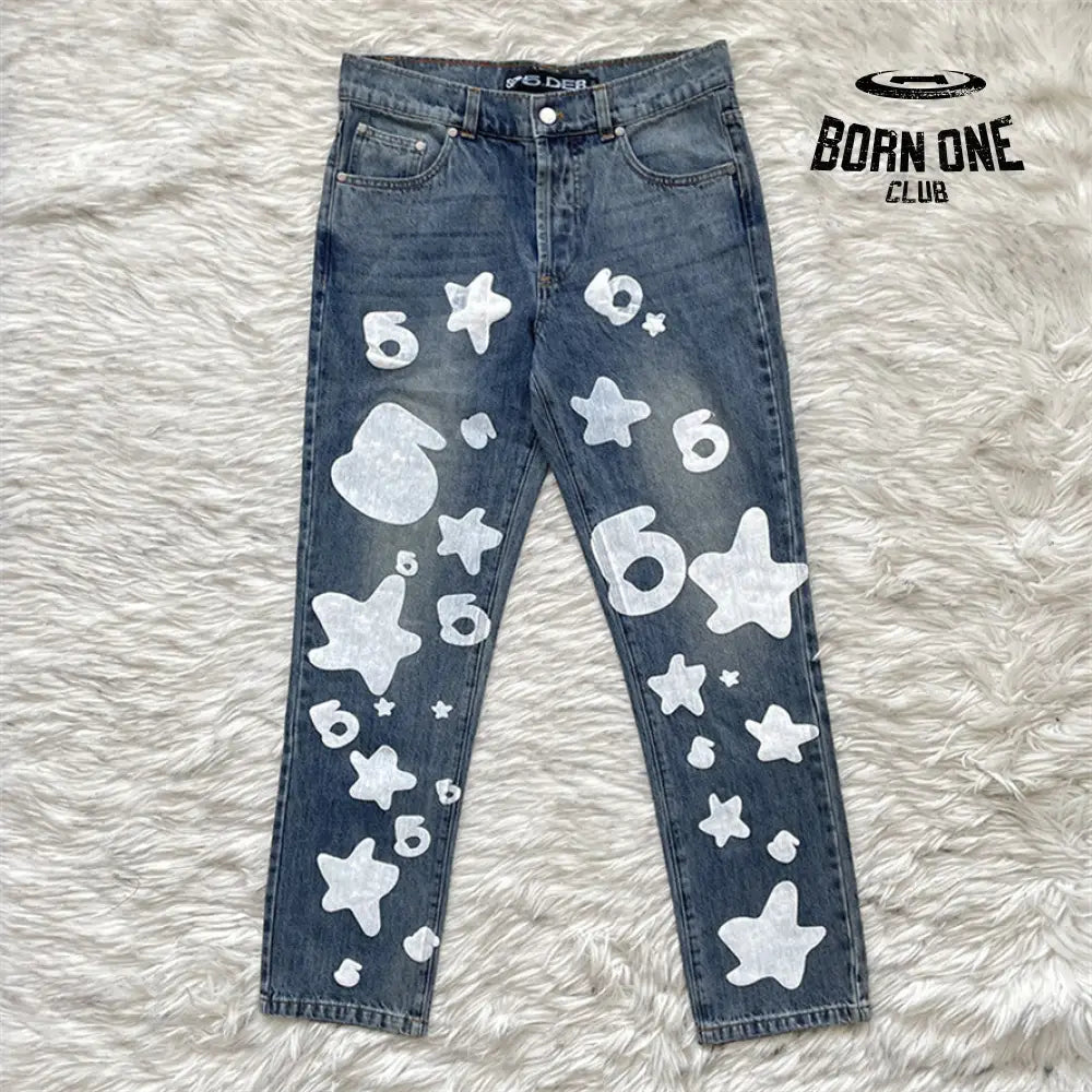 Big Star 555 Printed Jeans
