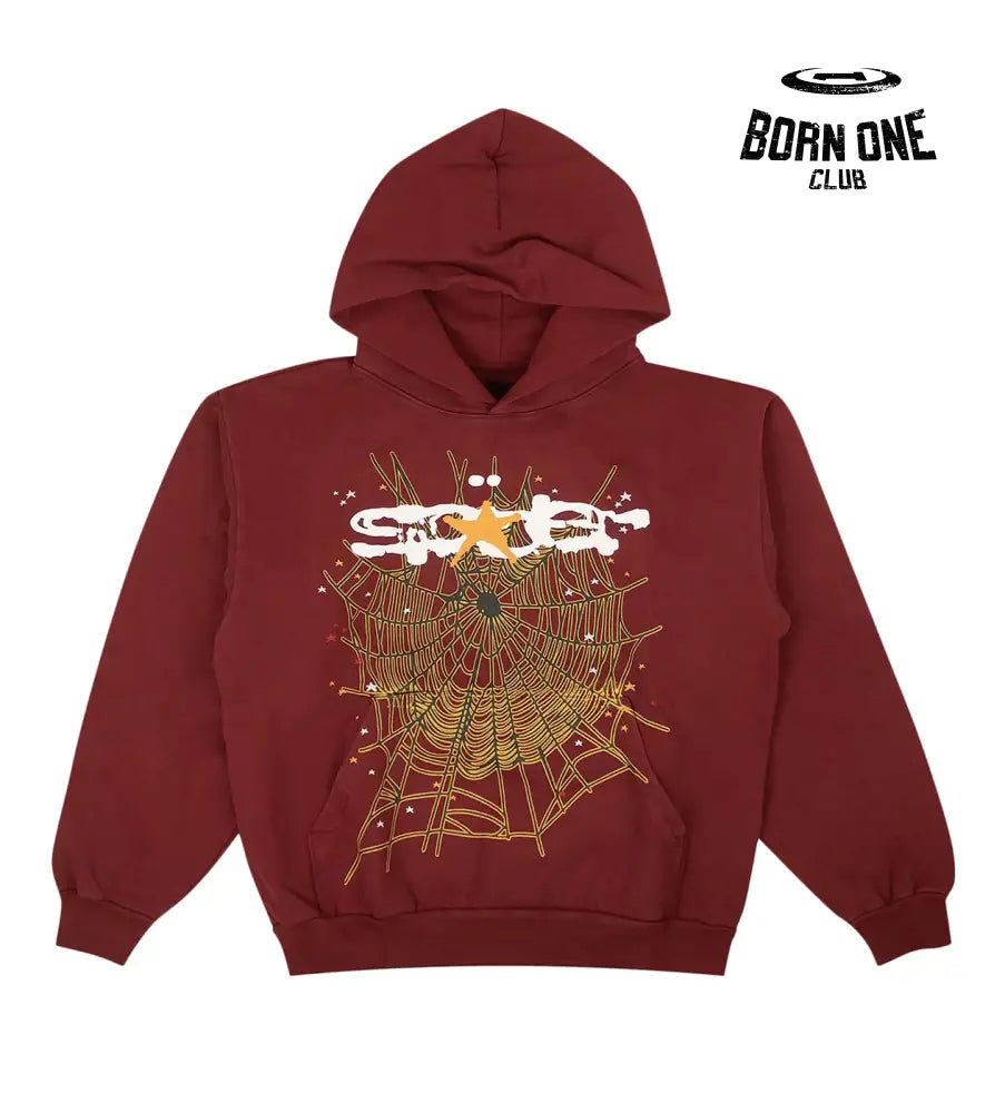 Logo Hoodie Maroon