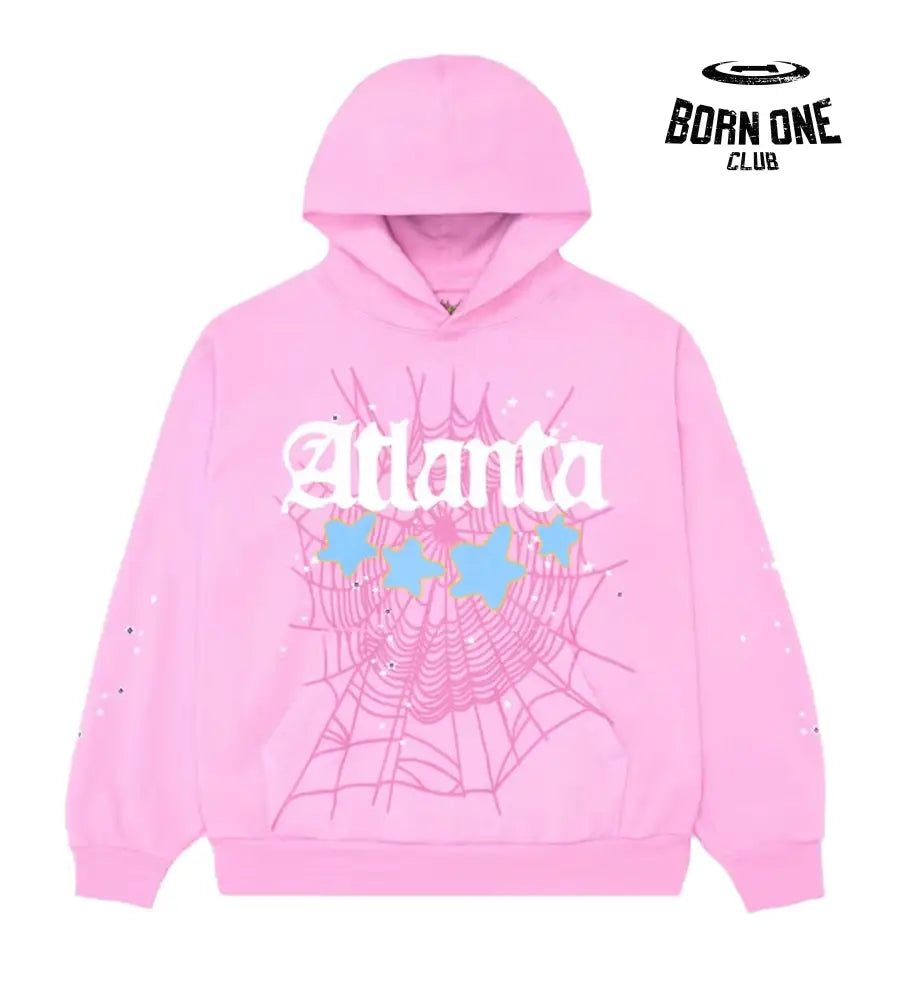 Pink Atlanta Hoodie