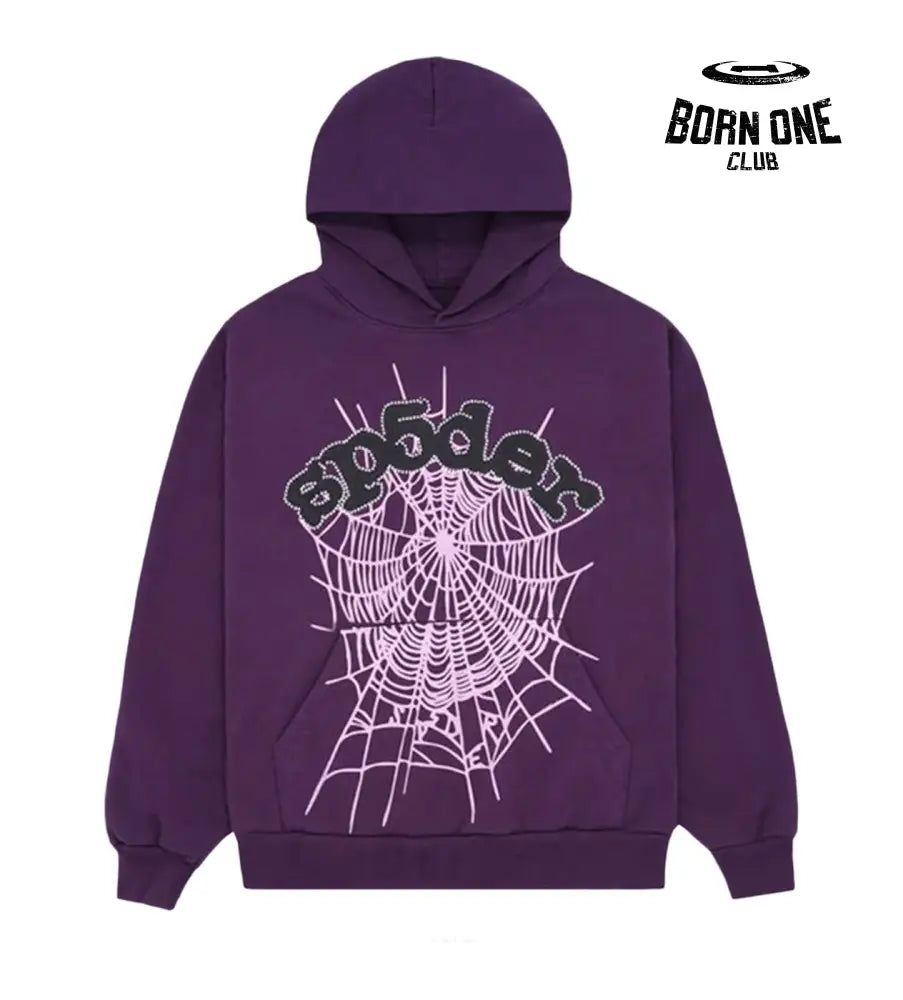 Web Hoodie Purple