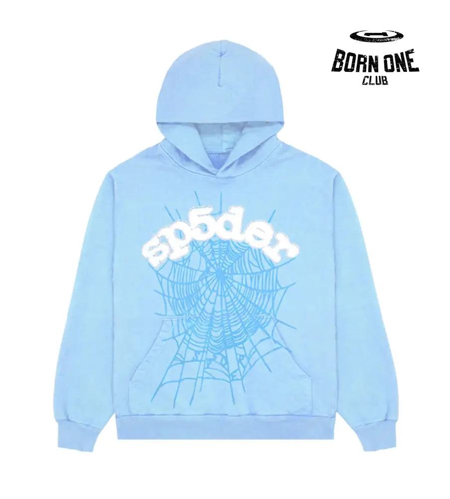 Web Hoodie Sky Blue