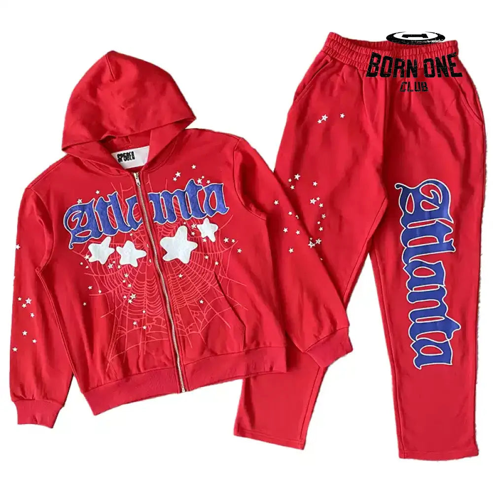 Worldwide Atlanta Hoodie Zip-Up Set