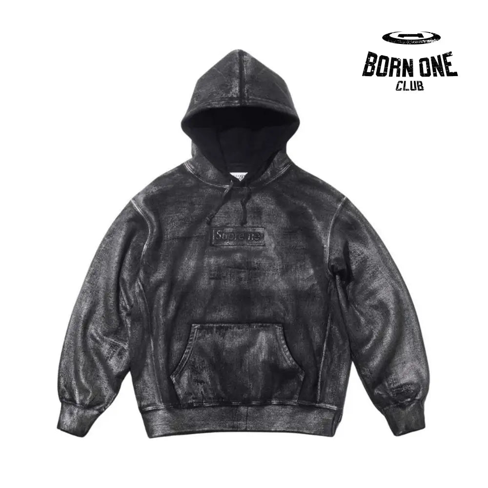 MM6 Maison Margiela Foil Box Logo Hoodie