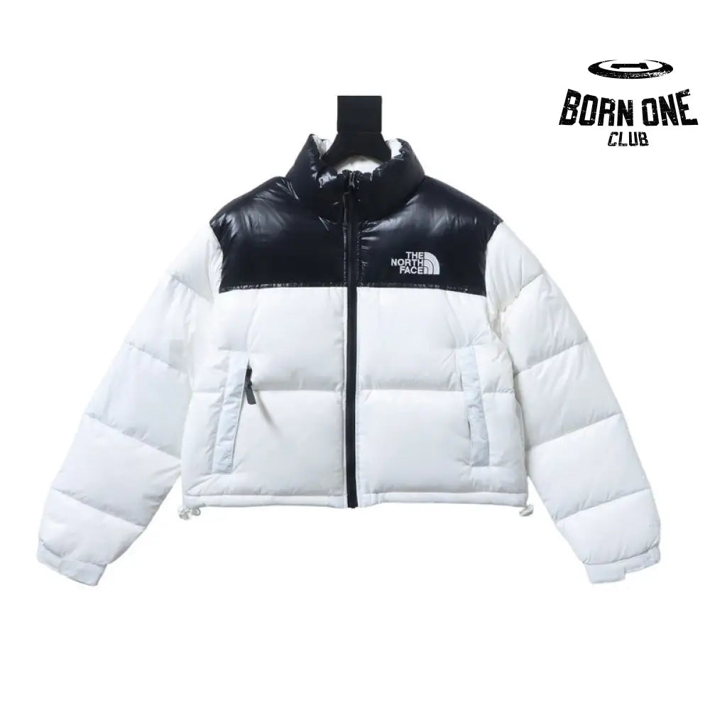 Nuptse 700 Jacket Curta ‘White Black‘