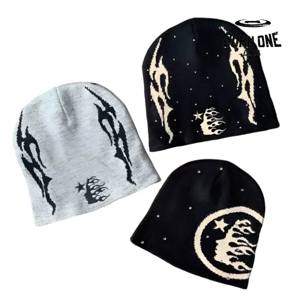 Beanie Studios logo Sports Flame Beanie