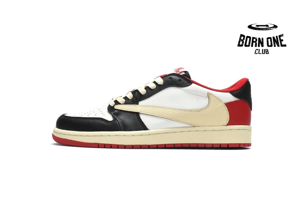 Travis Scott x Air 1 Low Black Red DM7866-166