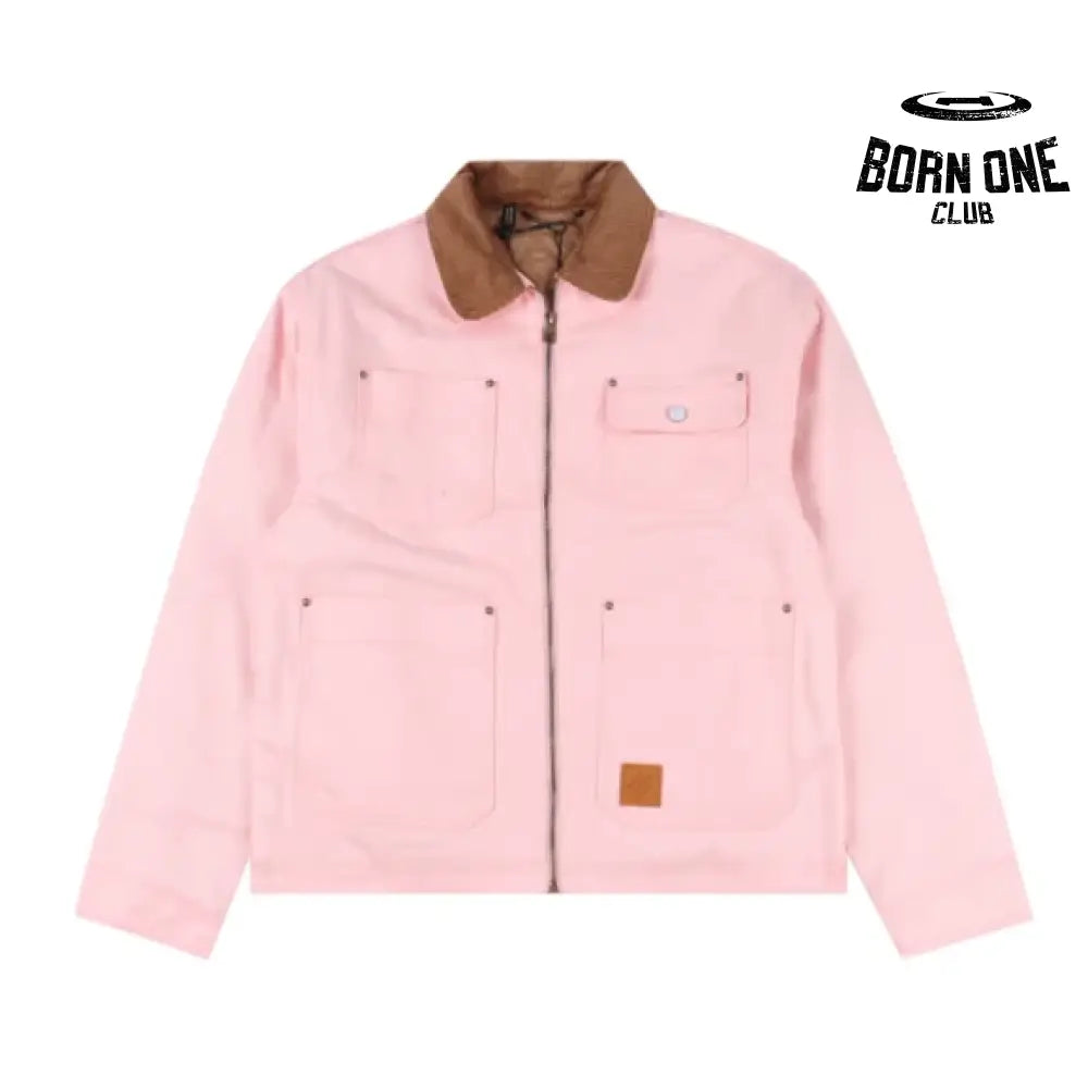 Workwear Blouson Pink Jacket