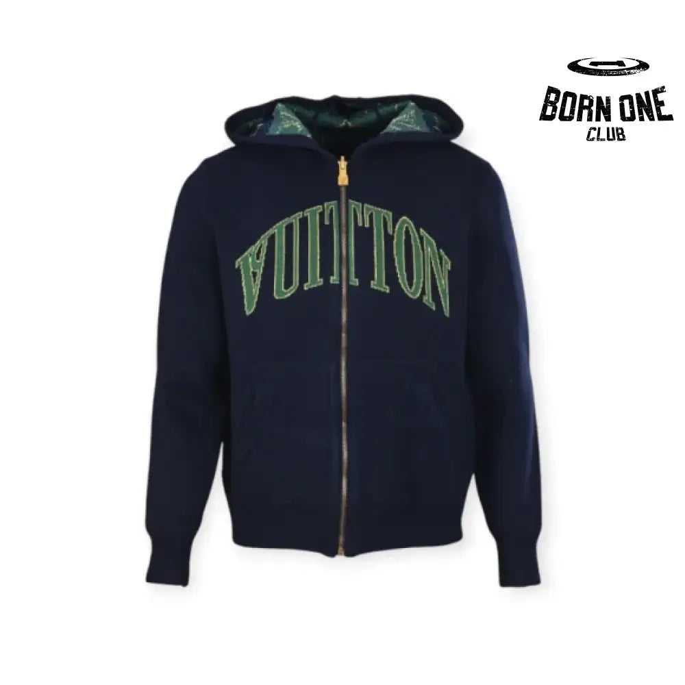 Monogram Reversible Double-Sided Zip-Up